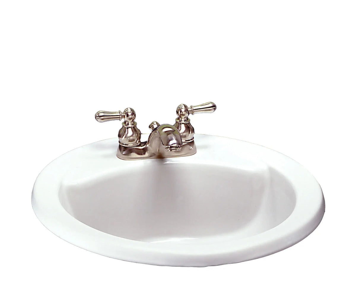 Bathroom Sinks, 4-in, 19-in, White - Item 0002052 U6