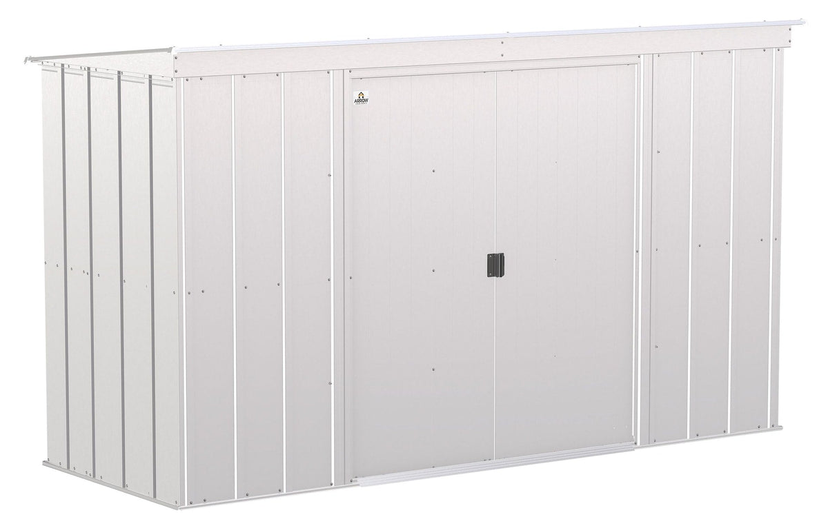 Shed, 10-ft, 4-ft, Grey - Item 0003244 J9