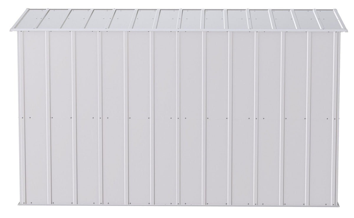 Shed, 10-ft, 4-ft, Grey - Item 0003244 J9