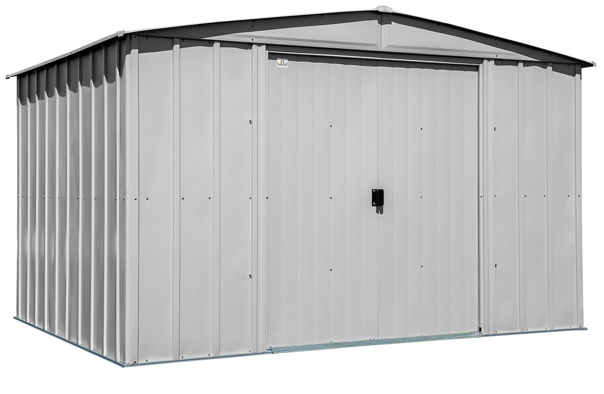 Shed, 10-ft, 8-ft, Grey - Item 0003224 B4