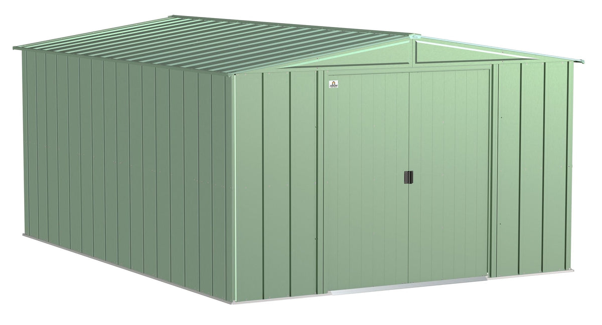 Shed, 10-ft, 14-ft, Green - Item 0003188 A6