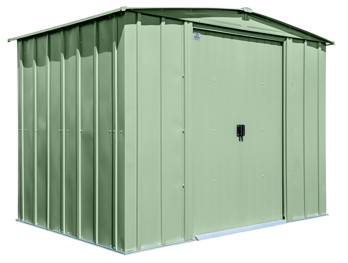 Shed, 8-ft, 6-ft, Green - Item 0003306 M9