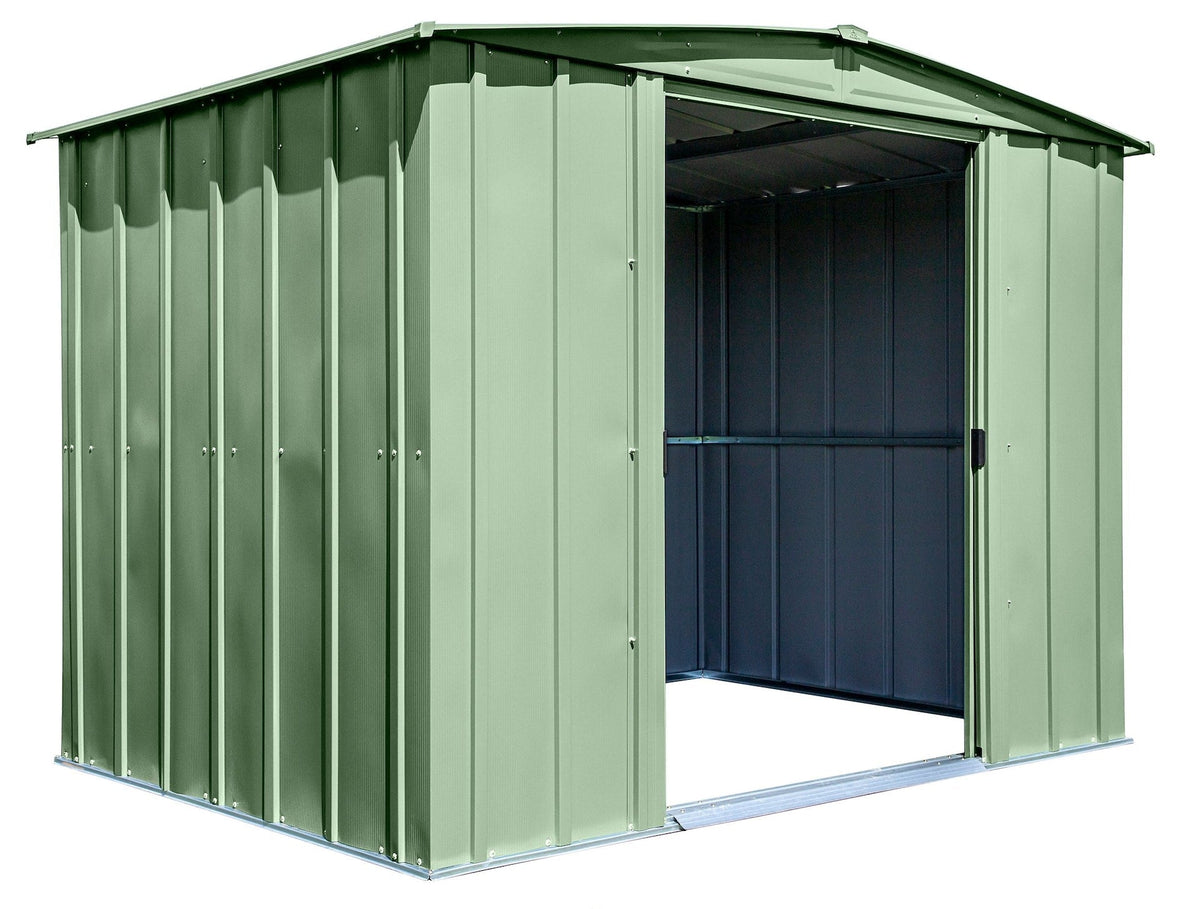 Shed, 8-ft, 6-ft, Green - Item 0003306 M9