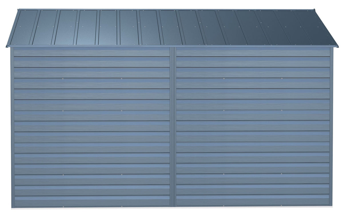Shed, 10-ft, 12-ft, Grey, Blue - Item 0003196 Z4