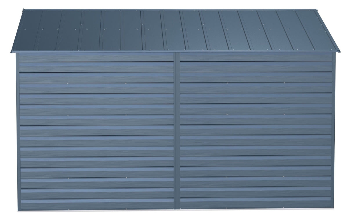 Shed, 10-ft, 12-ft, Grey, Blue - Item 0003196 Z4