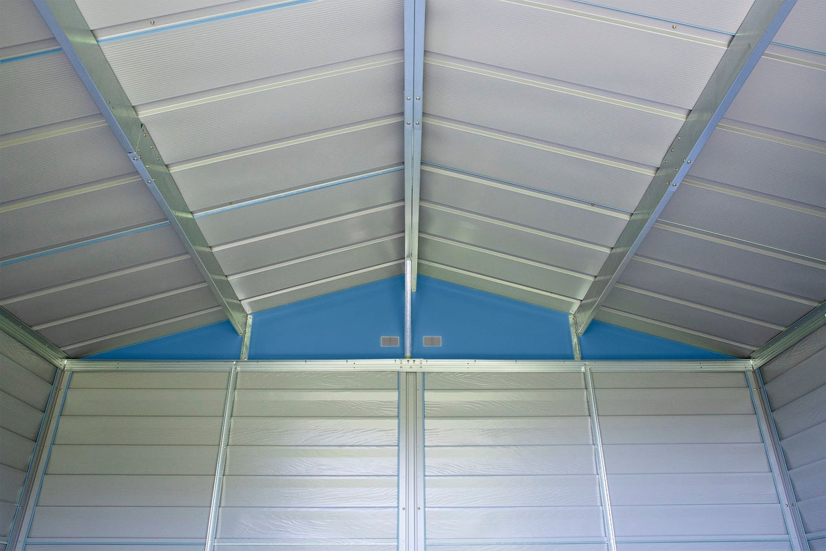 Shed, 8-ft, Grey, Blue - Item 0003280 R5