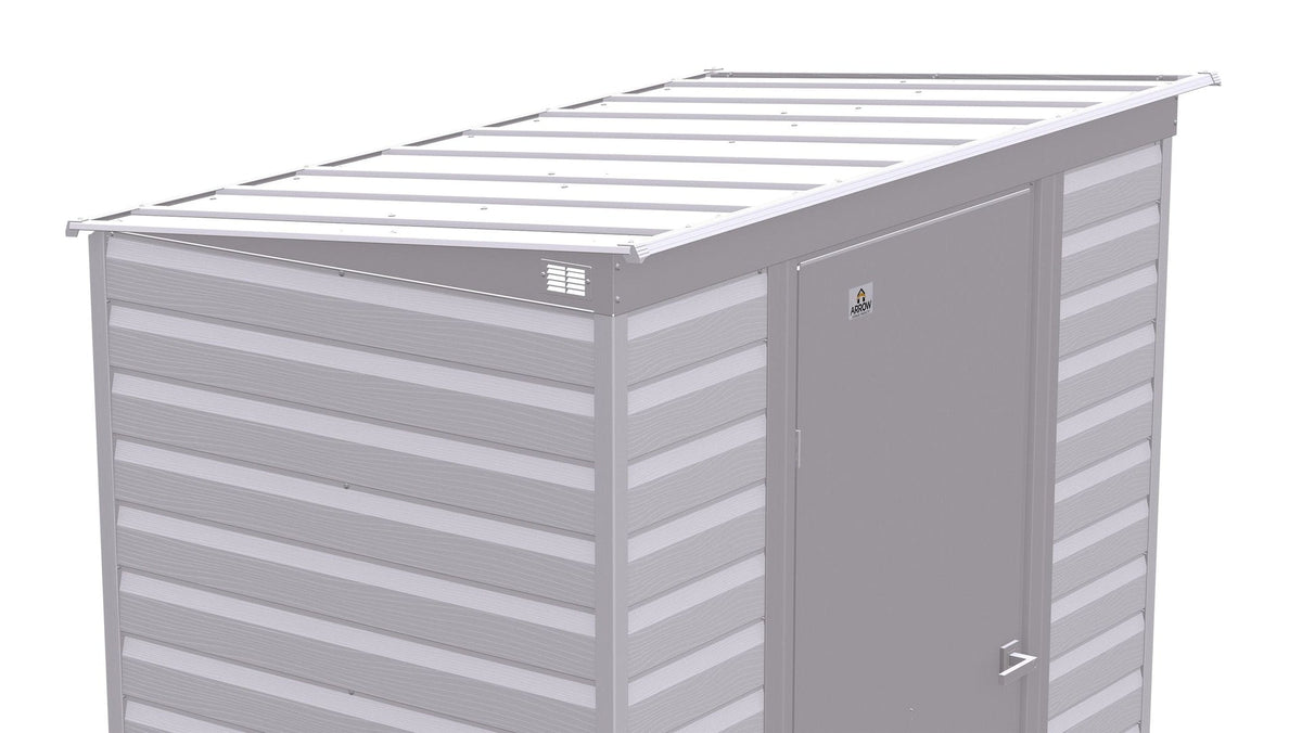 Shed, 6-ft, 4-ft, Grey - Item 0003241 I2