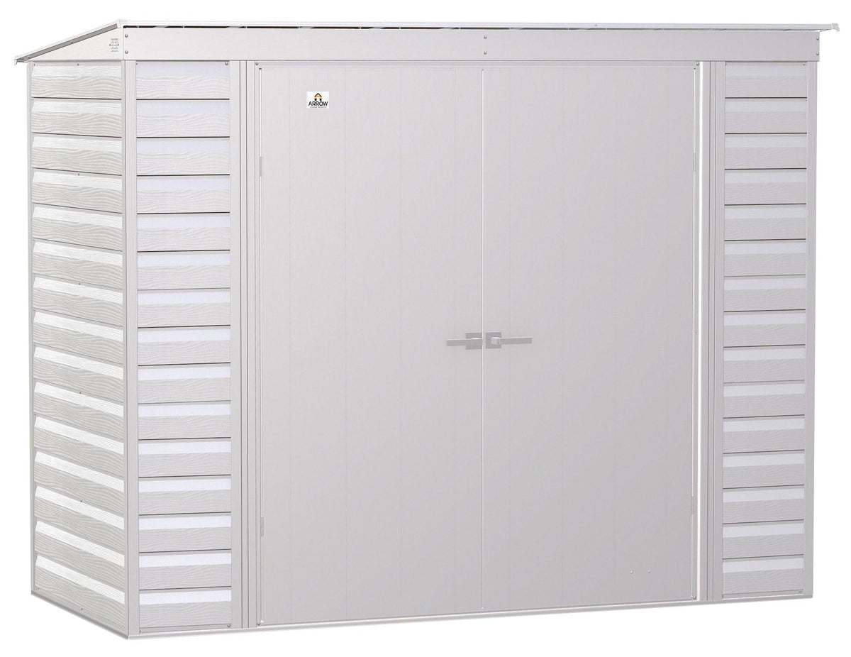 Shed, 8-ft, 4-ft, Grey - Item 0003200 L7