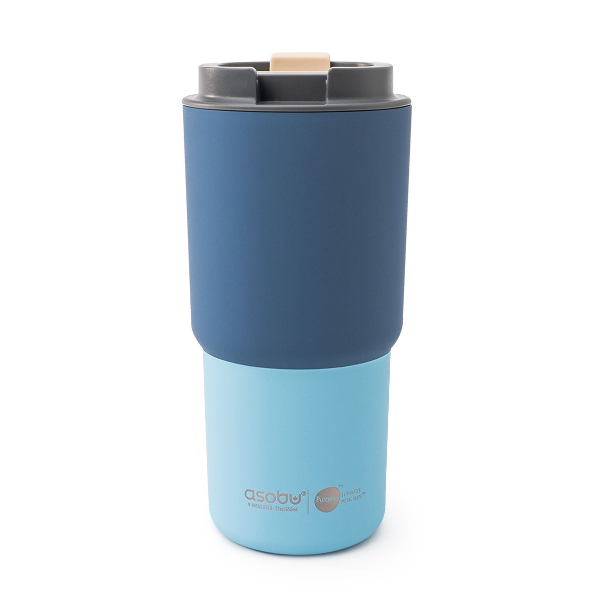 Portable Drinkware, 22-oz, Ceramic, Blue - Item 0008269 Z3