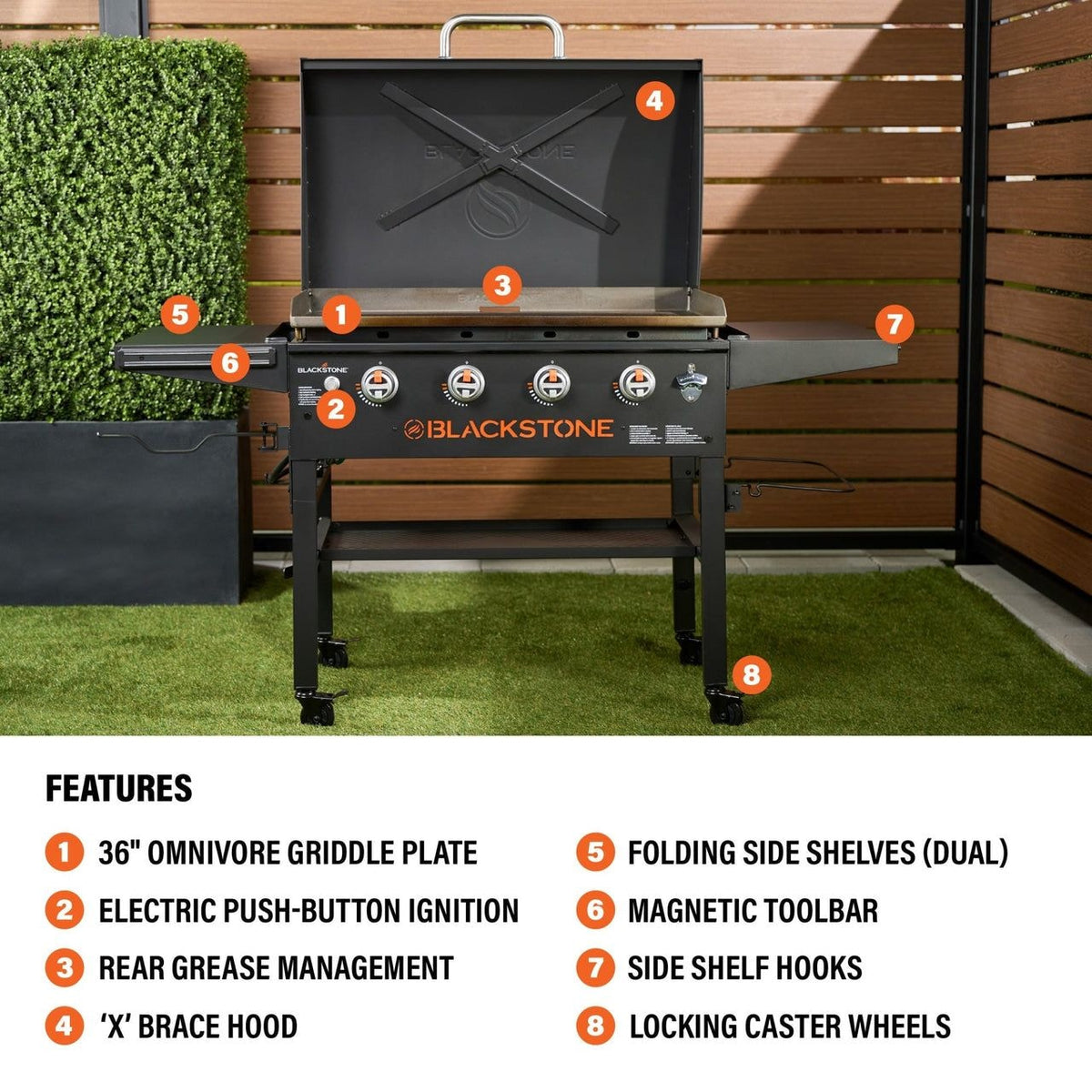 Outdoor Cooking & Bbqs, 36-in, Portable - Item 0003415 U3