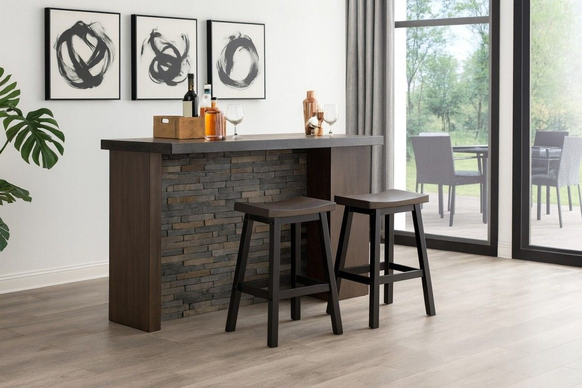 Kitchen & Dining Room Furniture, 2-pc, Grey - Item 0008475 E8