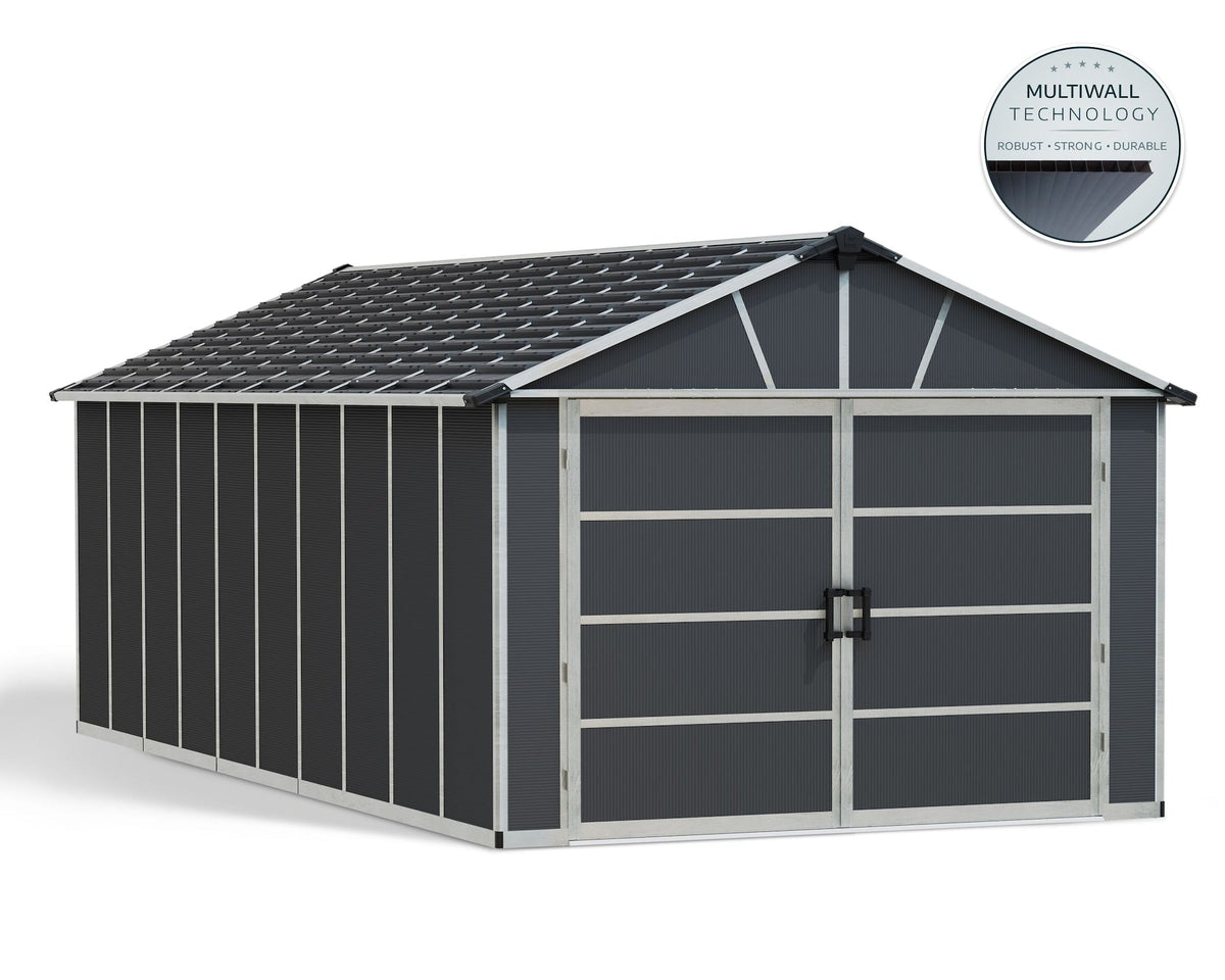 Shed, 11x21, Grey - Item 0003268 W2