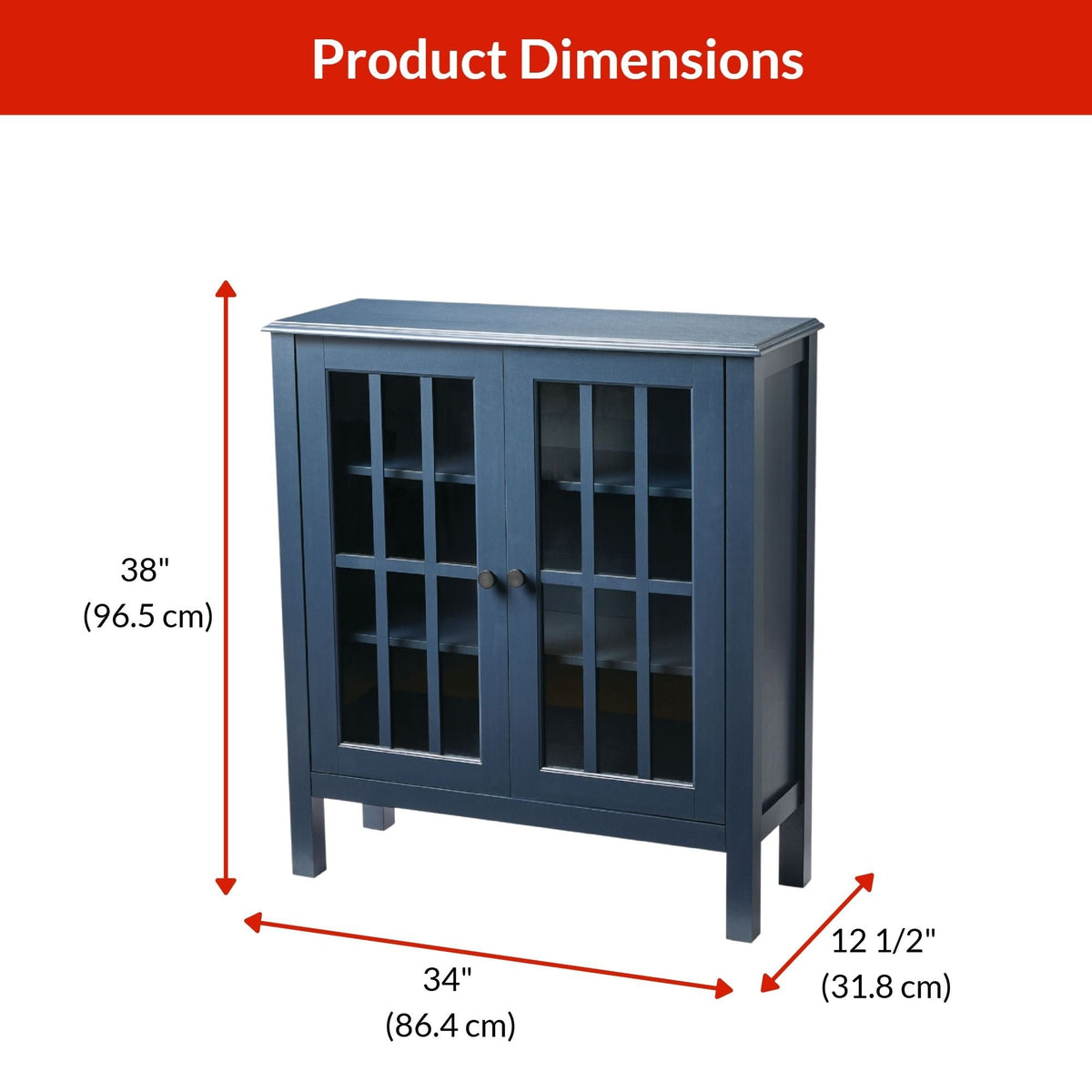 Storage Cabinets, Navy - Item 0001896 R5