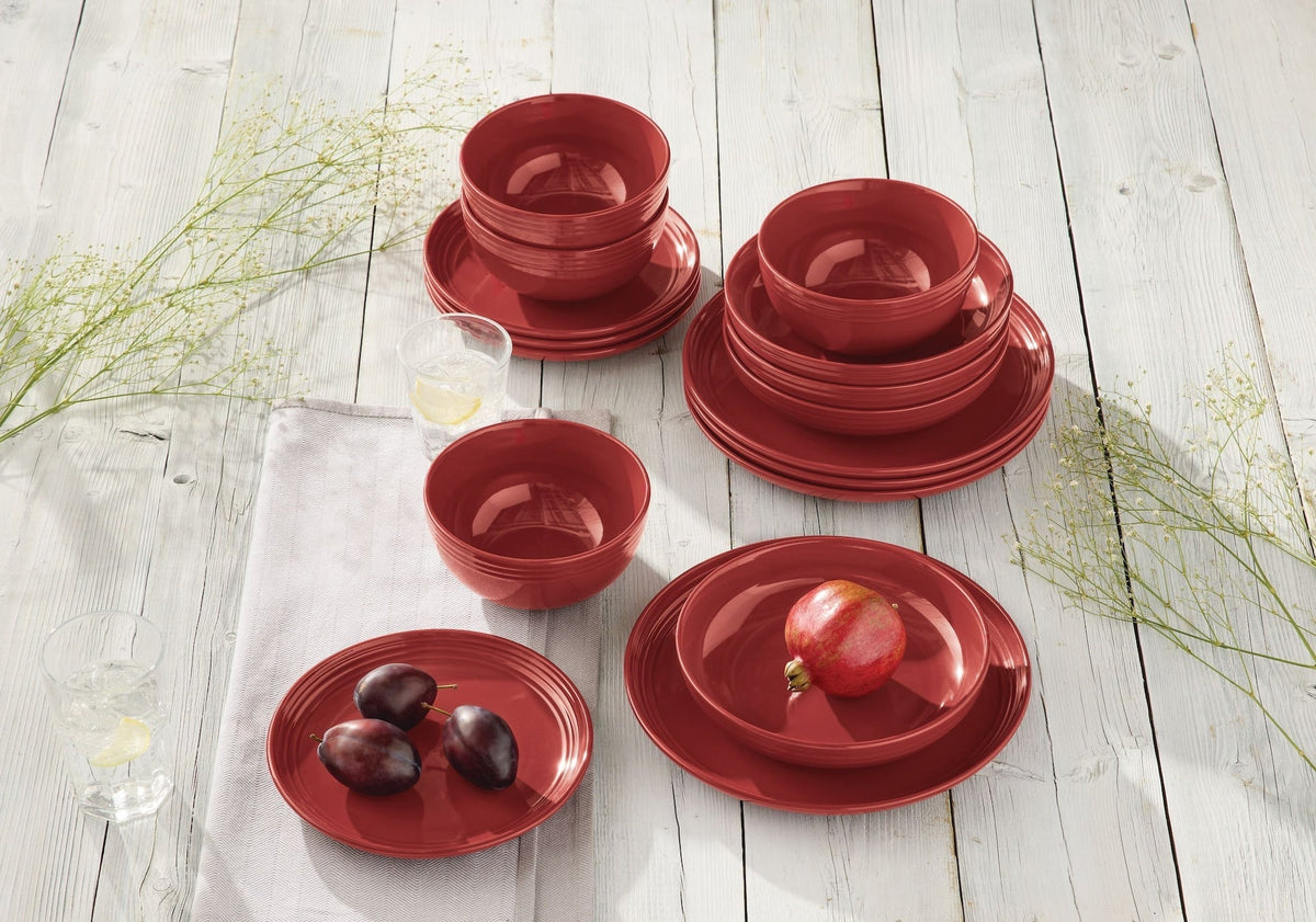 Dining & Entertaining, 16-pc, Red - Item 0006495 J5