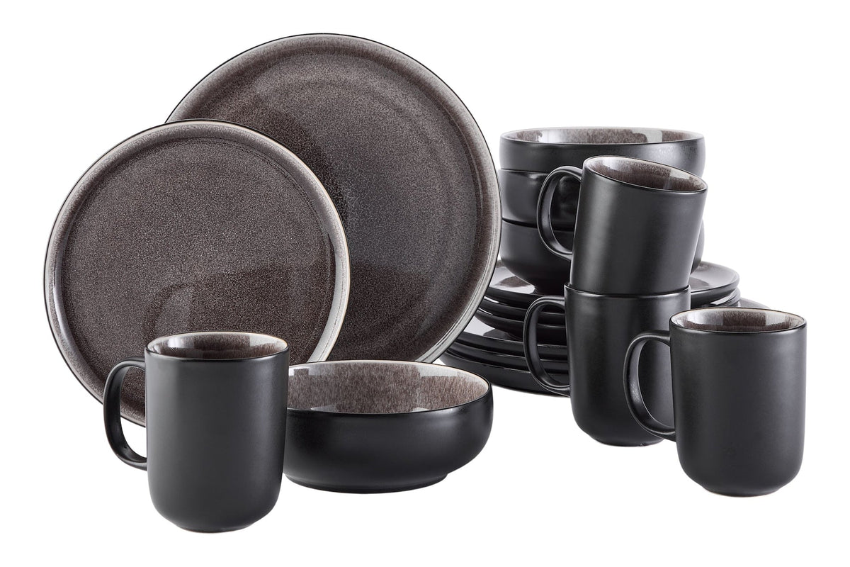Dining & Entertaining, 16-pc, Black - Item 0006501 V7
