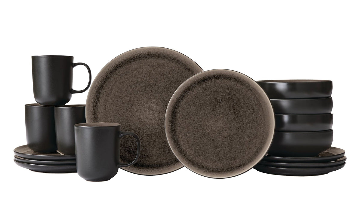 Dining & Entertaining, 16-pc, Black - Item 0006501 V7