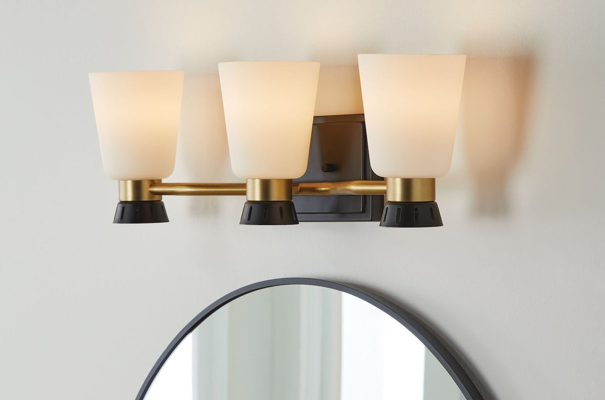 Vanity Lights, Glass, Black - Item 0001993 T2
