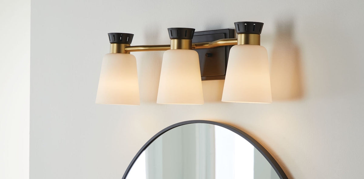 Vanity Lights, Glass, Black - Item 0001993 T2