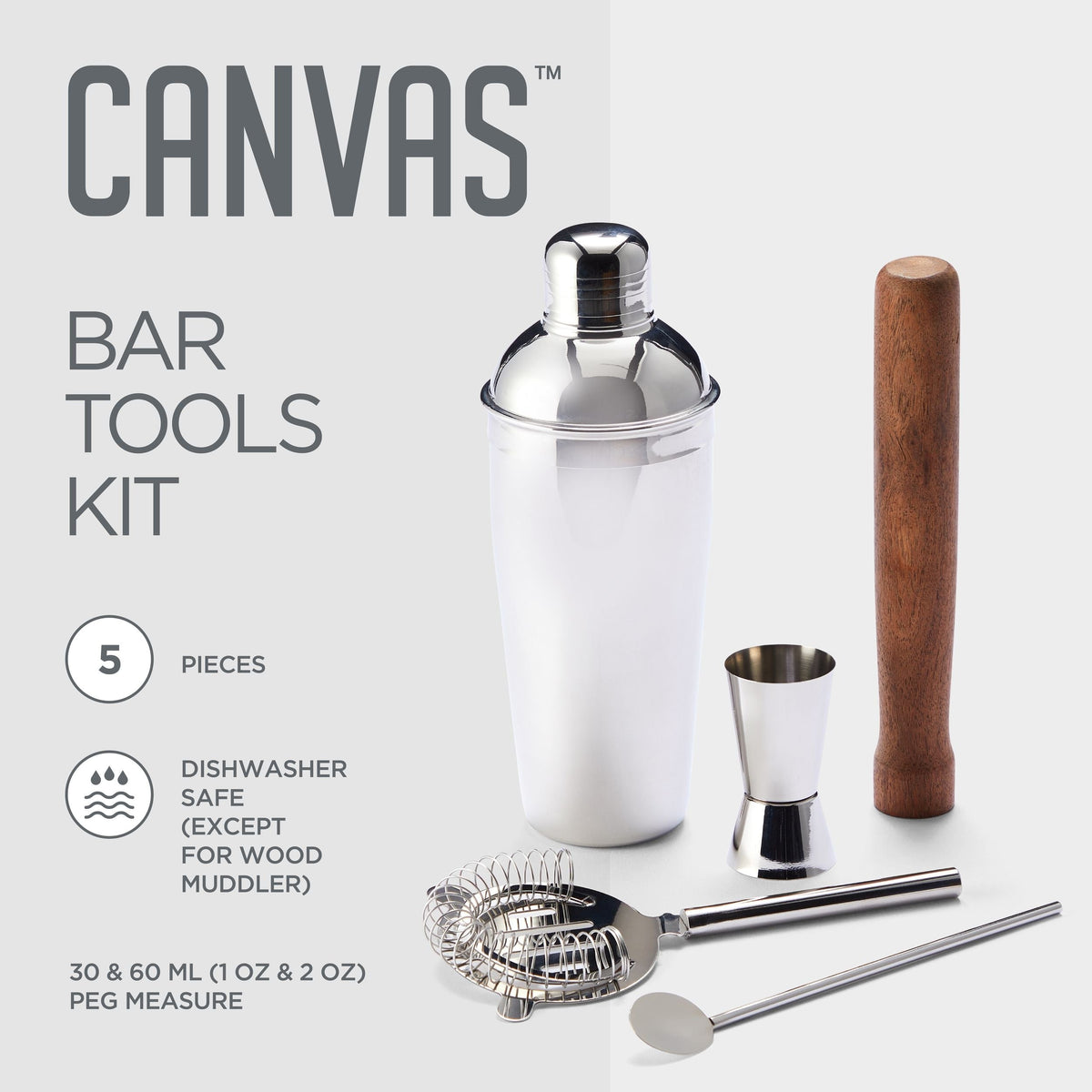 Dining & Entertaining, 5-pc, Stainless Steel - Item 0006497 V1