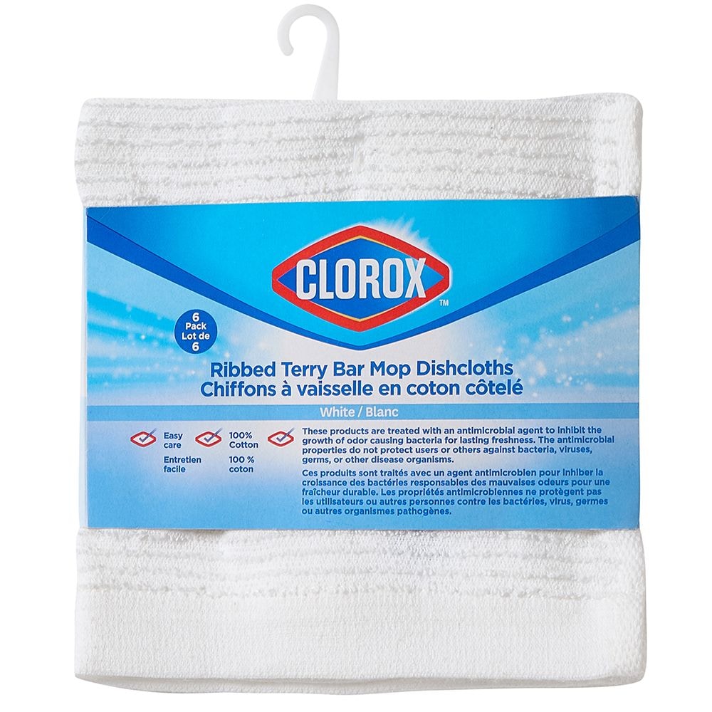 Kitchen Linens, 12-in, 6-pk, Terry - Item 0008171 G9