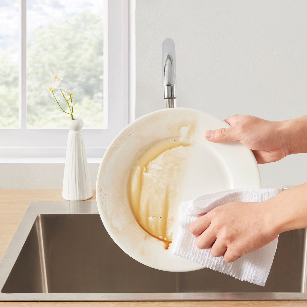 Kitchen Linens, 12-in, 6-pk, Terry - Item 0008171 G9