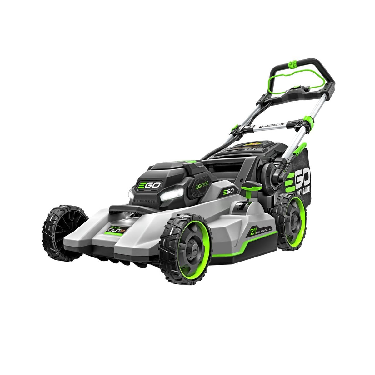 Cordless Lawn Mowers, 56V, 21-in, 10Ah, 700W, Brushless, Self-propelled - Item 0002986 Q4