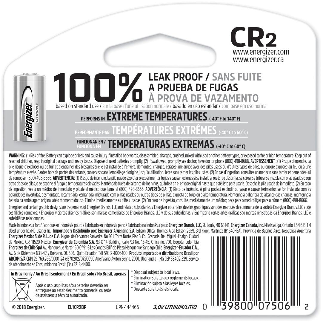 Specialty Batteries, 1-pk, 3V - Item 0004279 F6