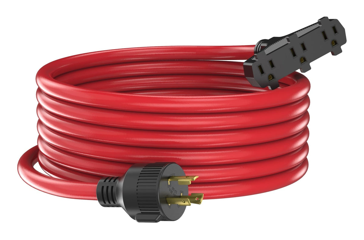 Extension Cord, 25-ft, Red - Item 0004088 M2