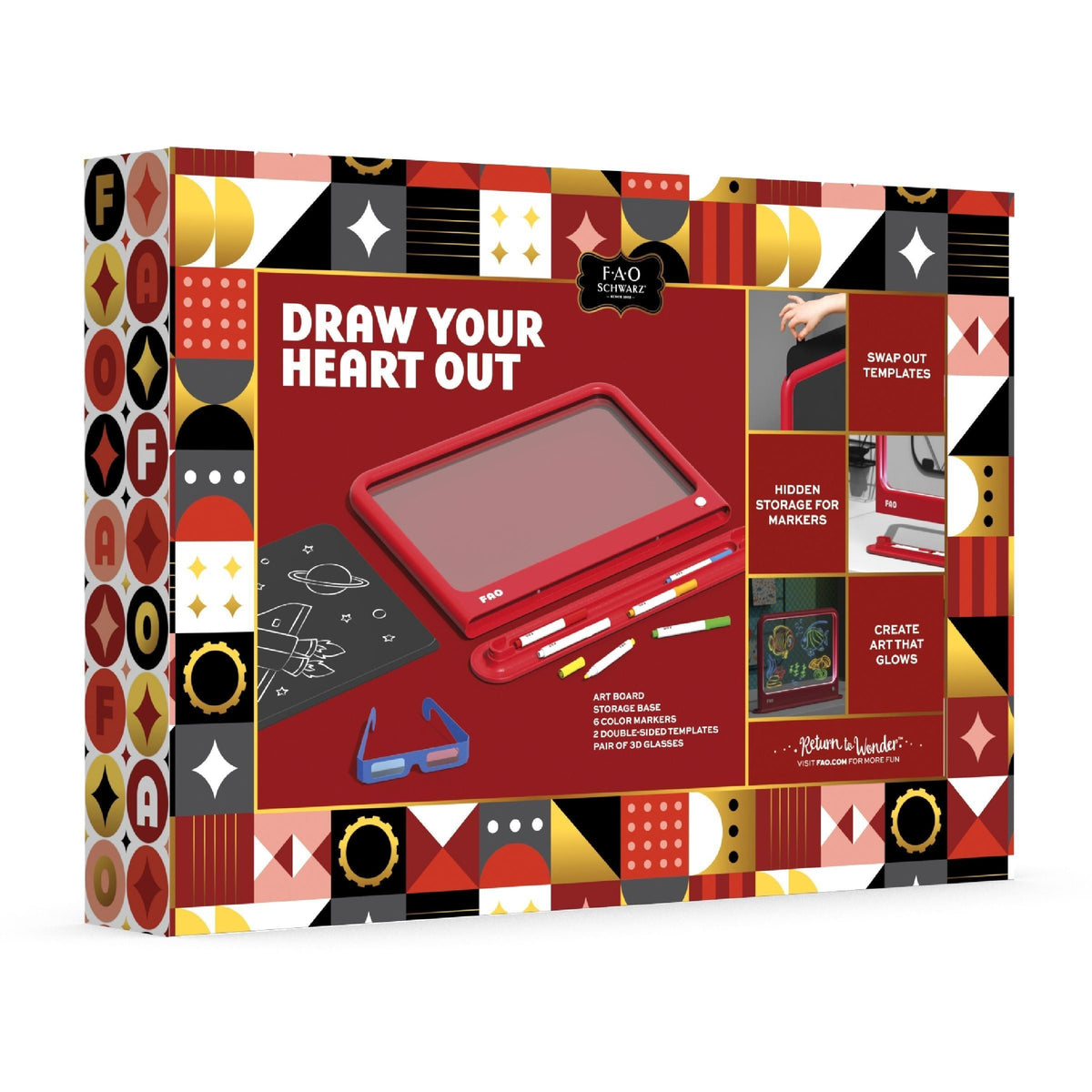 Arts & Crafts Supplies, Red - Item 0010985 B0