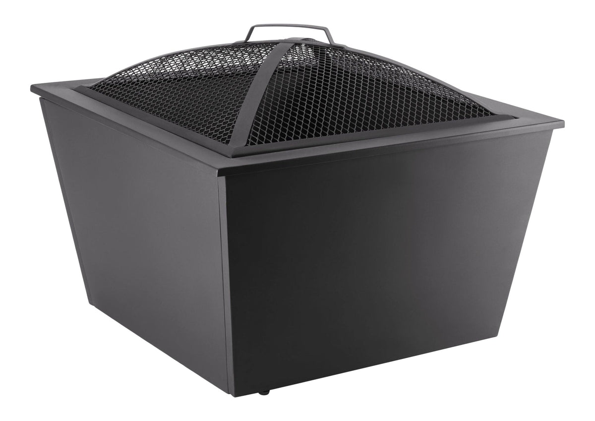 Firepits and Fire Bowls, 20-in, Wood, Outdoor, Black - Item 0003957 S7