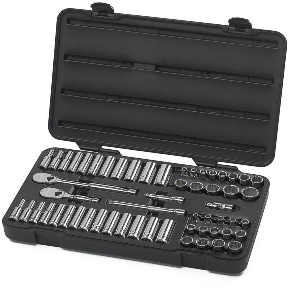 Socket Sets, 8-in, 57-pc - Item 0004401 J6