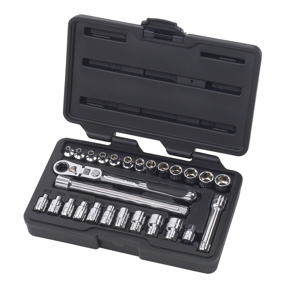 Socket Sets, 4-in, 27-pc - Item 0004398 R8