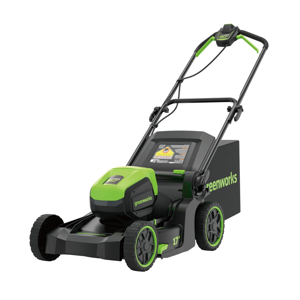 Cordless Lawn Mowers, 60V, 17-in, 4.0 Ah - Item 0002989 I4