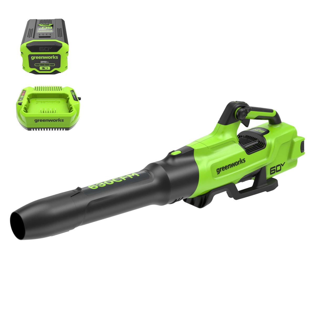 Leaf Blower, 60V, 2.5Ah - Item 0003330 Y7