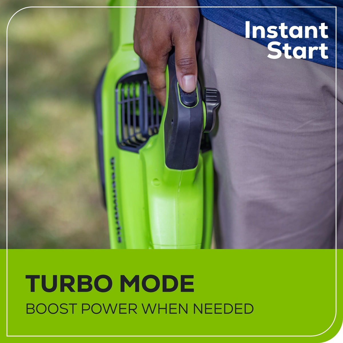 Leaf Blower, 60V, 2.5Ah - Item 0003330 Y7