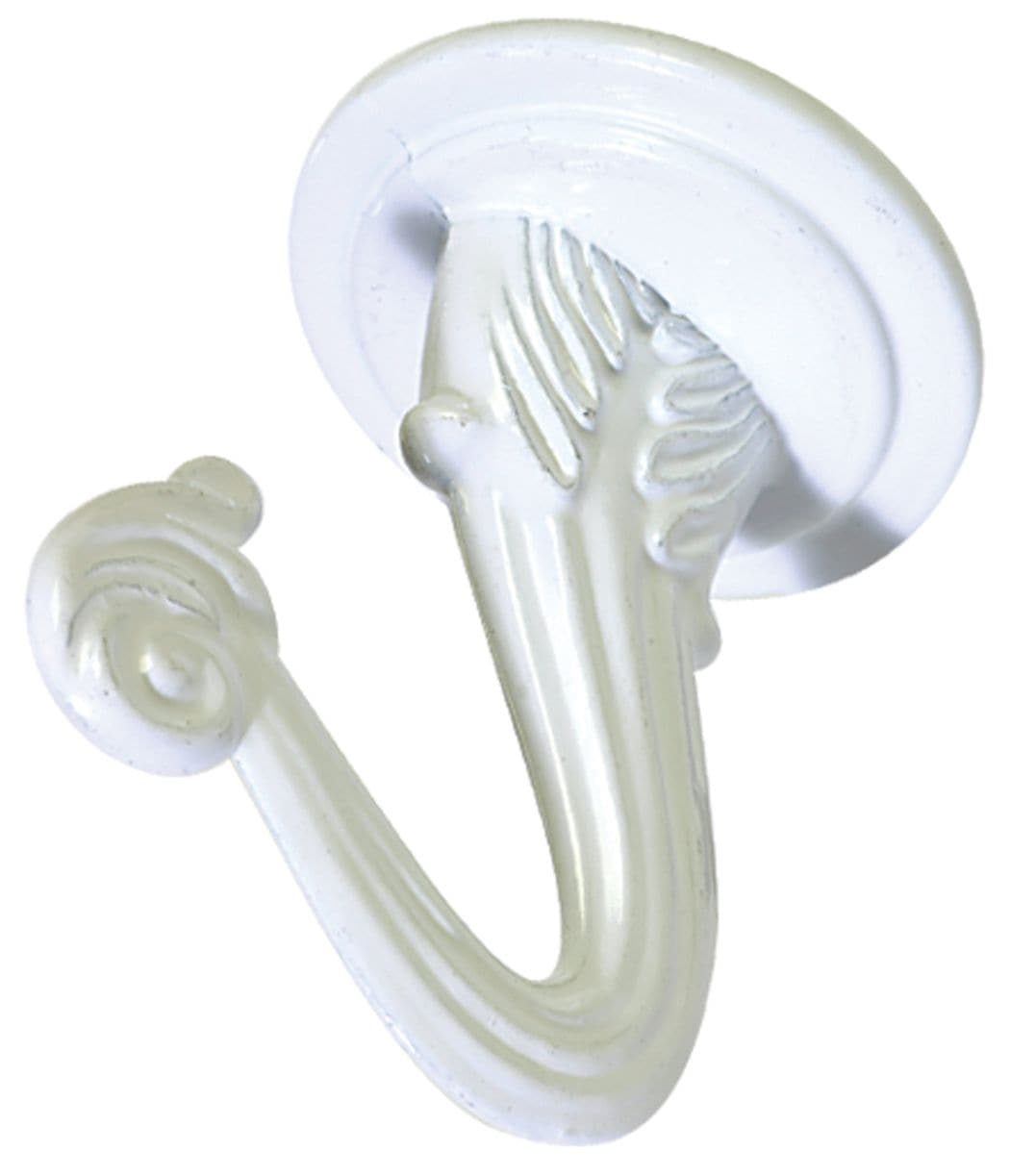 Hanging Hooks, 2-pk, White - Item 0009725 C9