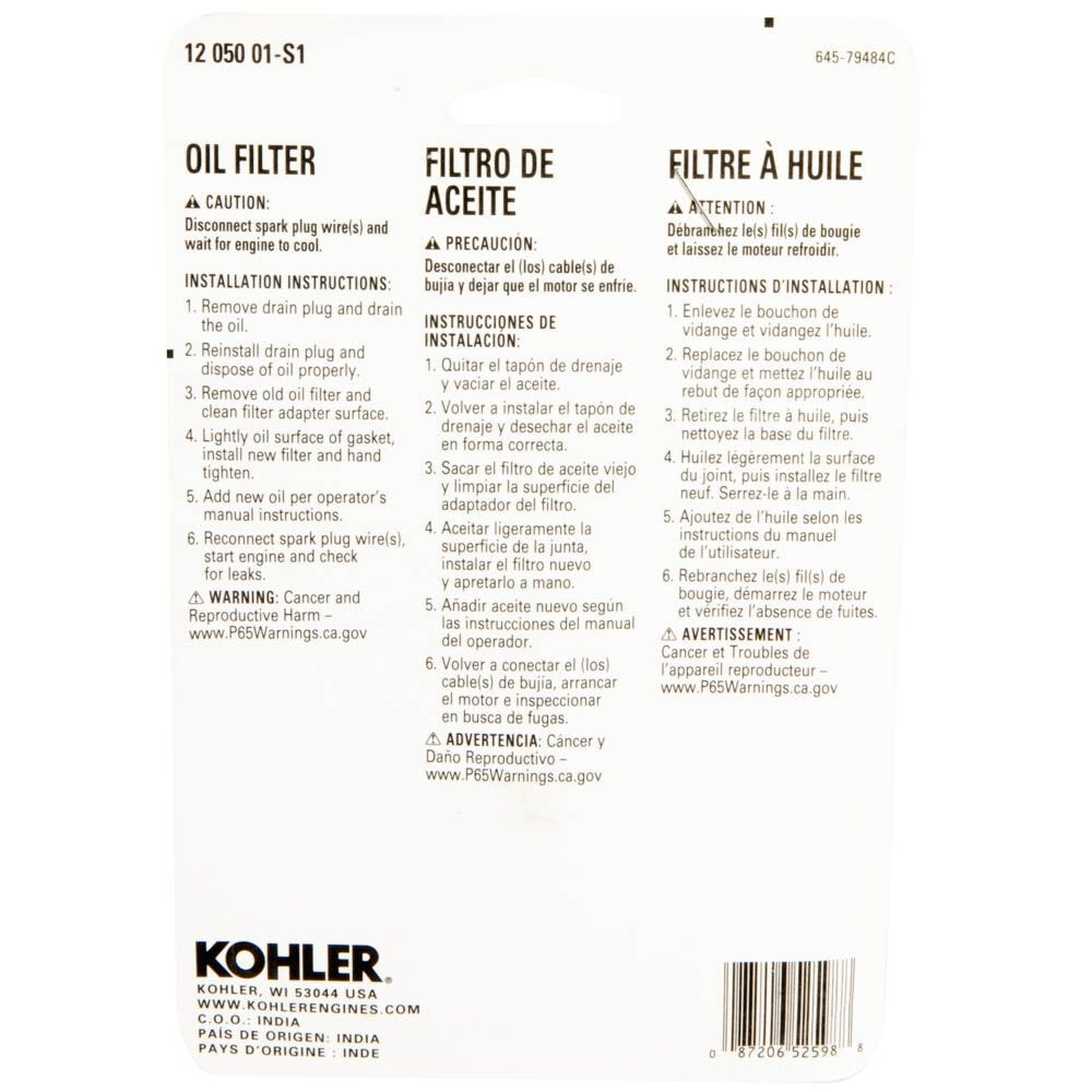 Replacement Parts - Item 0003052 V3