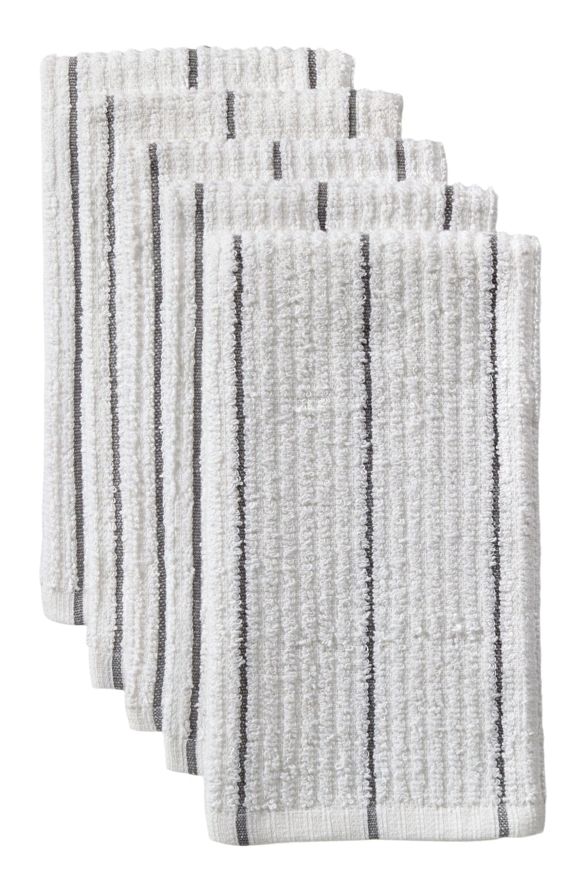 Kitchen Linens, 5-pk, Grey - Item 0008169 E0