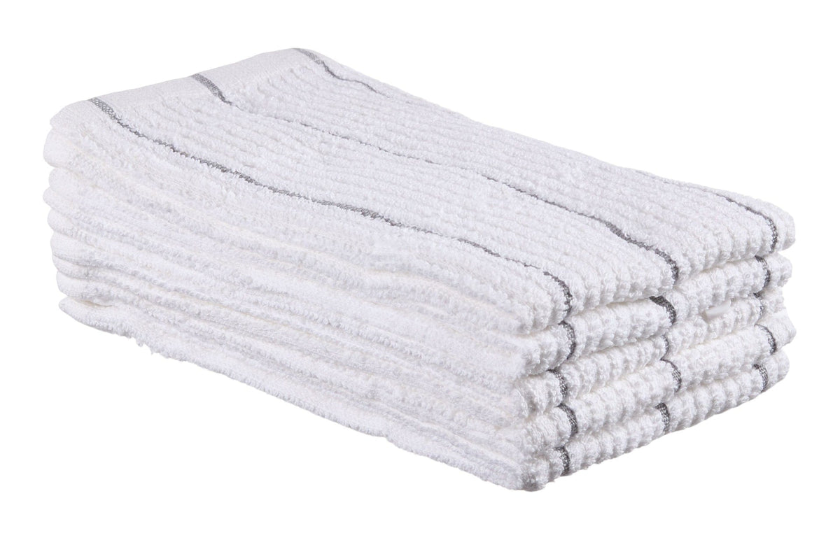 Kitchen Linens, 5-pk, Grey - Item 0008169 E0