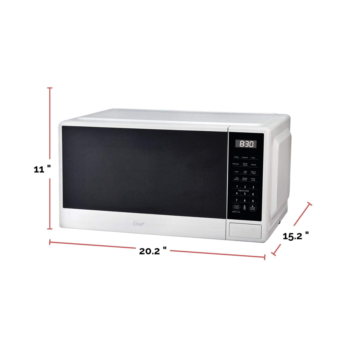 Microwaves, White - Item 0001648 M9
