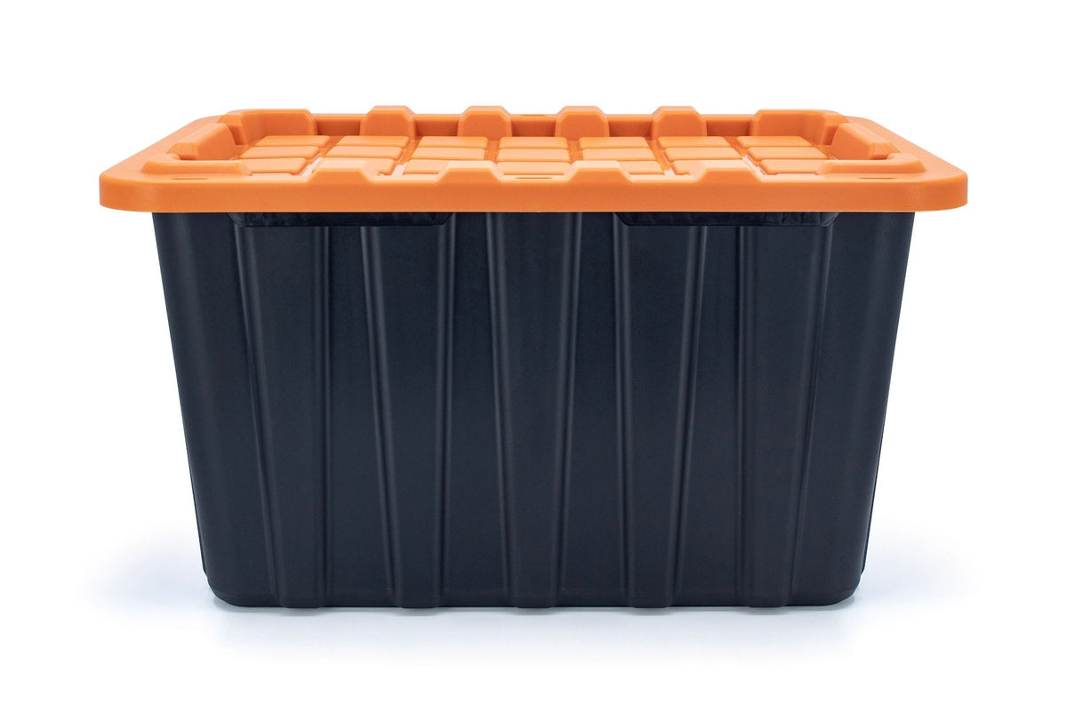 Plastic Storage Containers, 102-L, Black, Orange - Item 0001606 F2