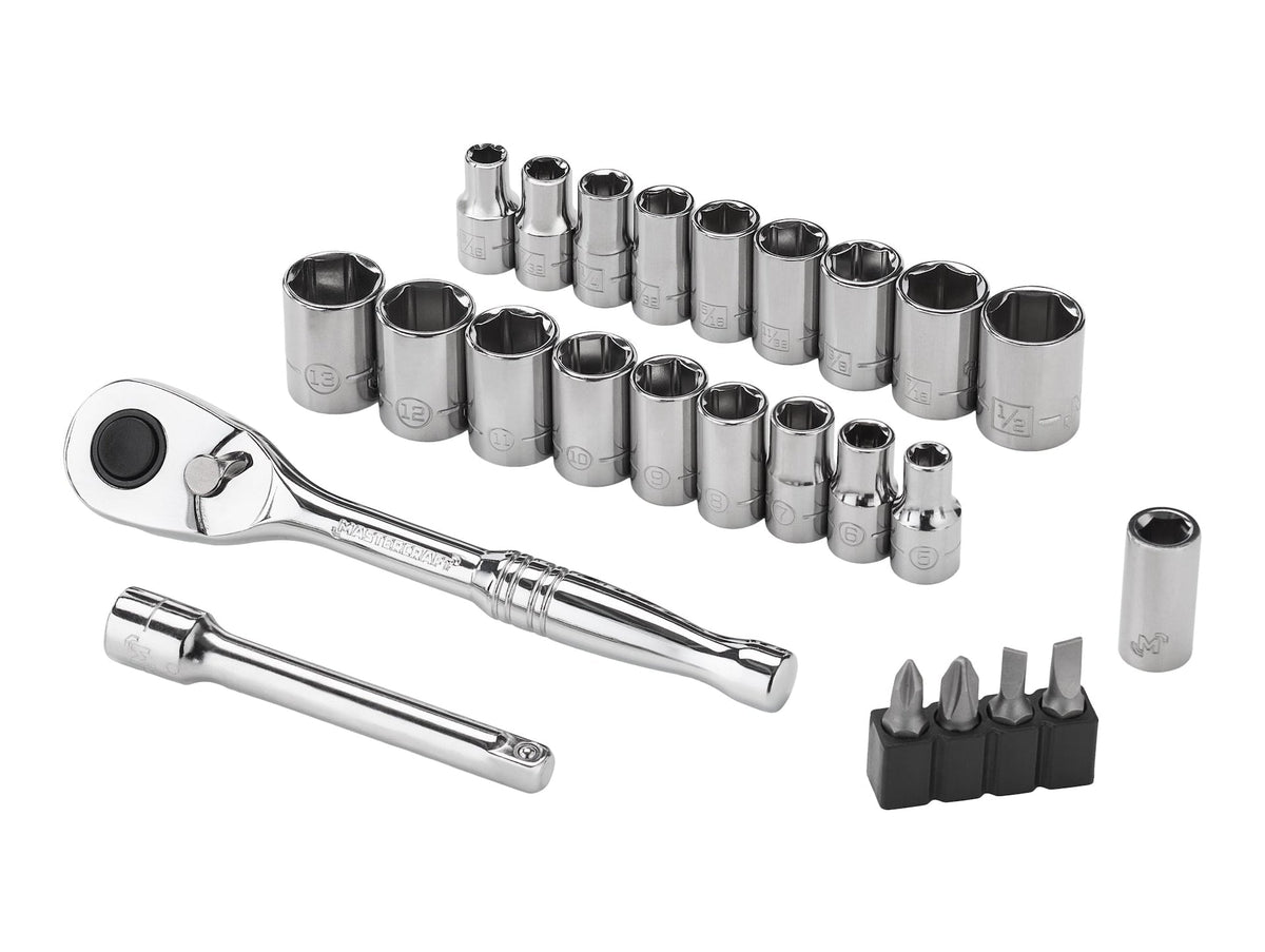 Socket Sets, 25 Piece - Item 0004358 T8