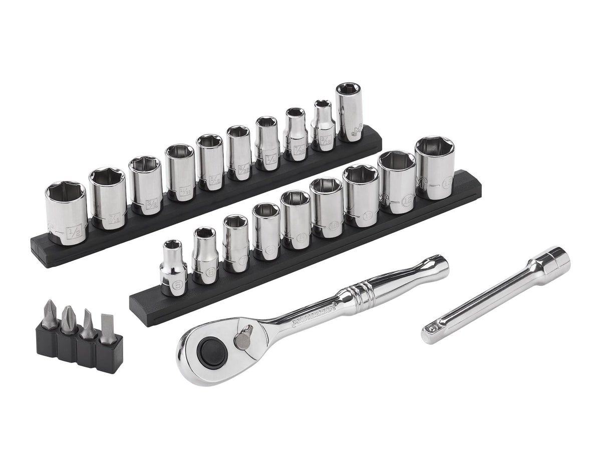Socket Sets, 25 Piece - Item 0004358 T8