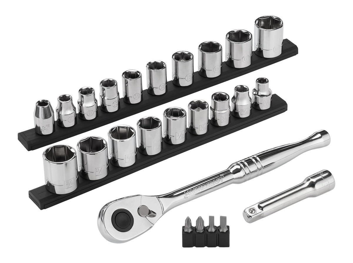 Socket Sets, 25 Piece - Item 0004340 O1