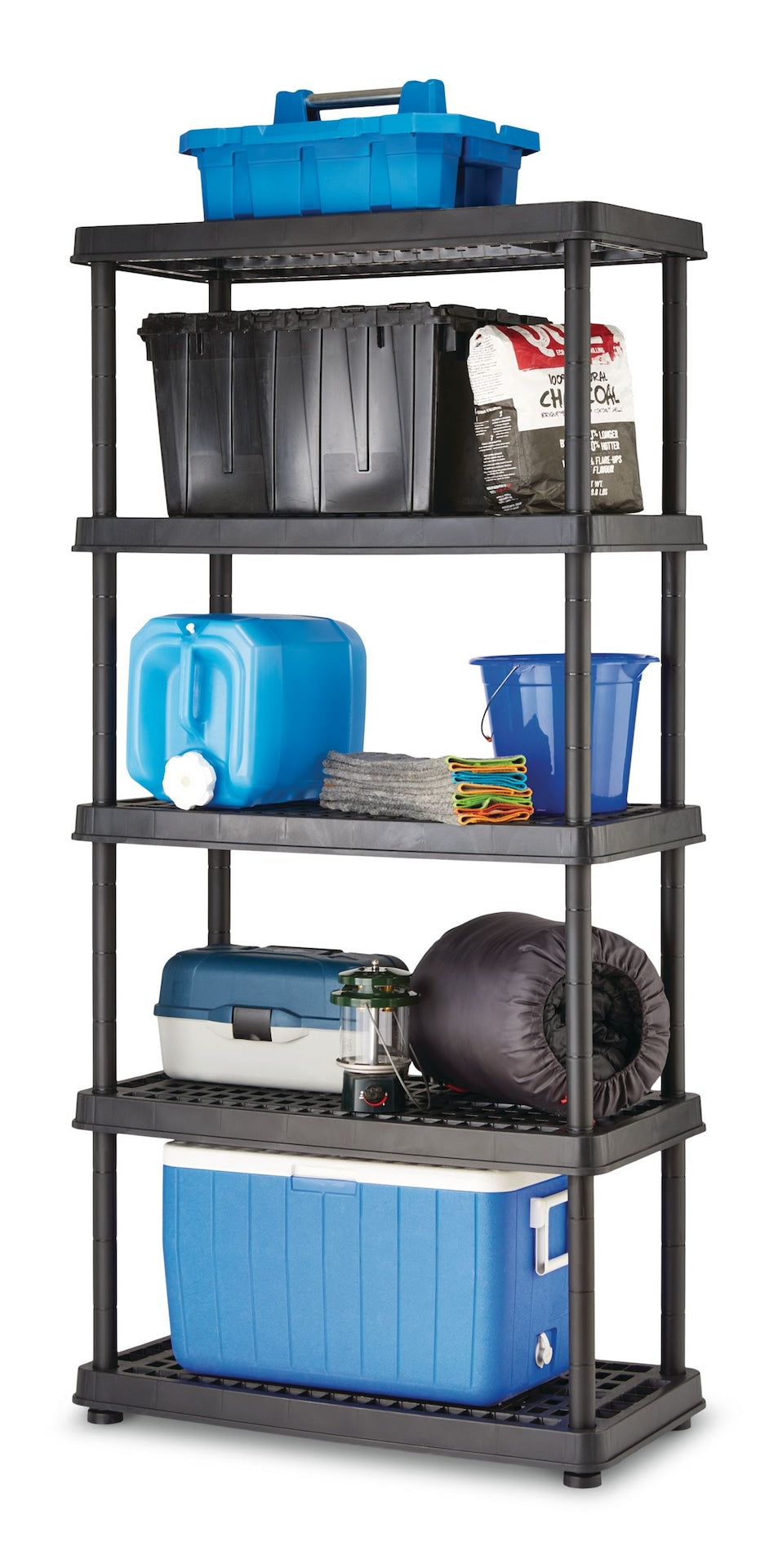 Shelving & Racks, 36 x 18 x 72, Adjustable, Plastic - Item 0009231 M4