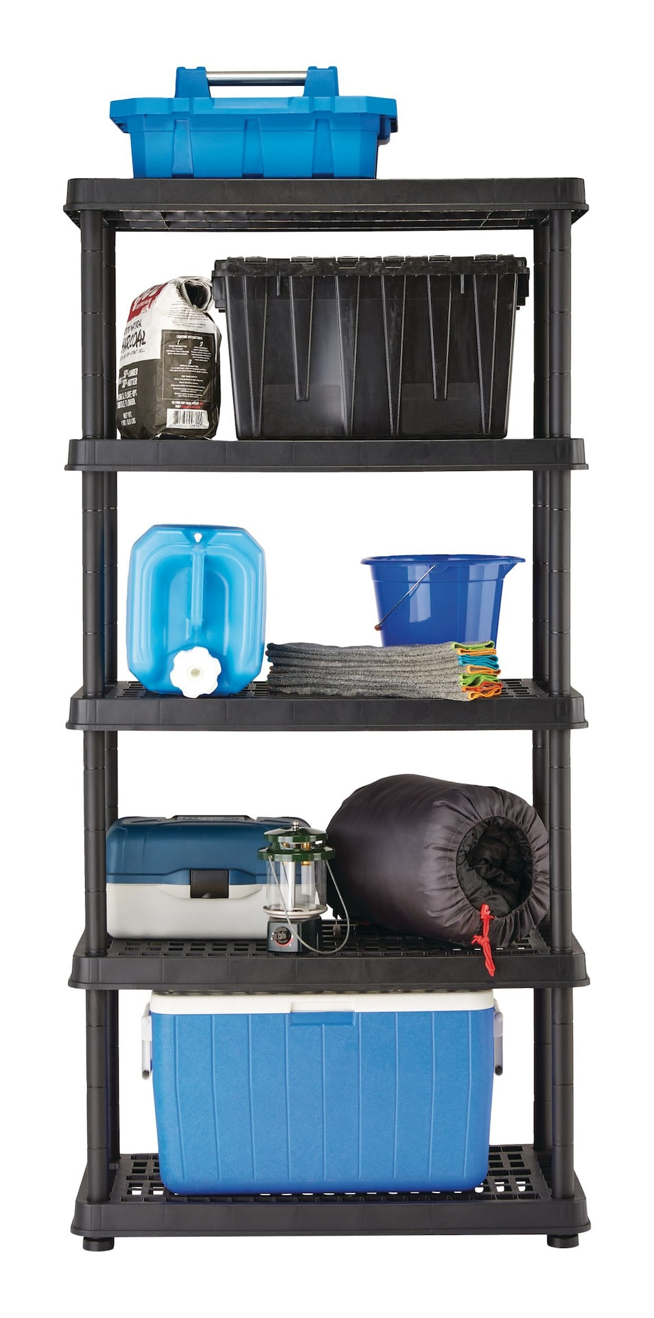 Shelving & Racks, 36 x 18 x 72, Adjustable, Plastic - Item 0009231 M4