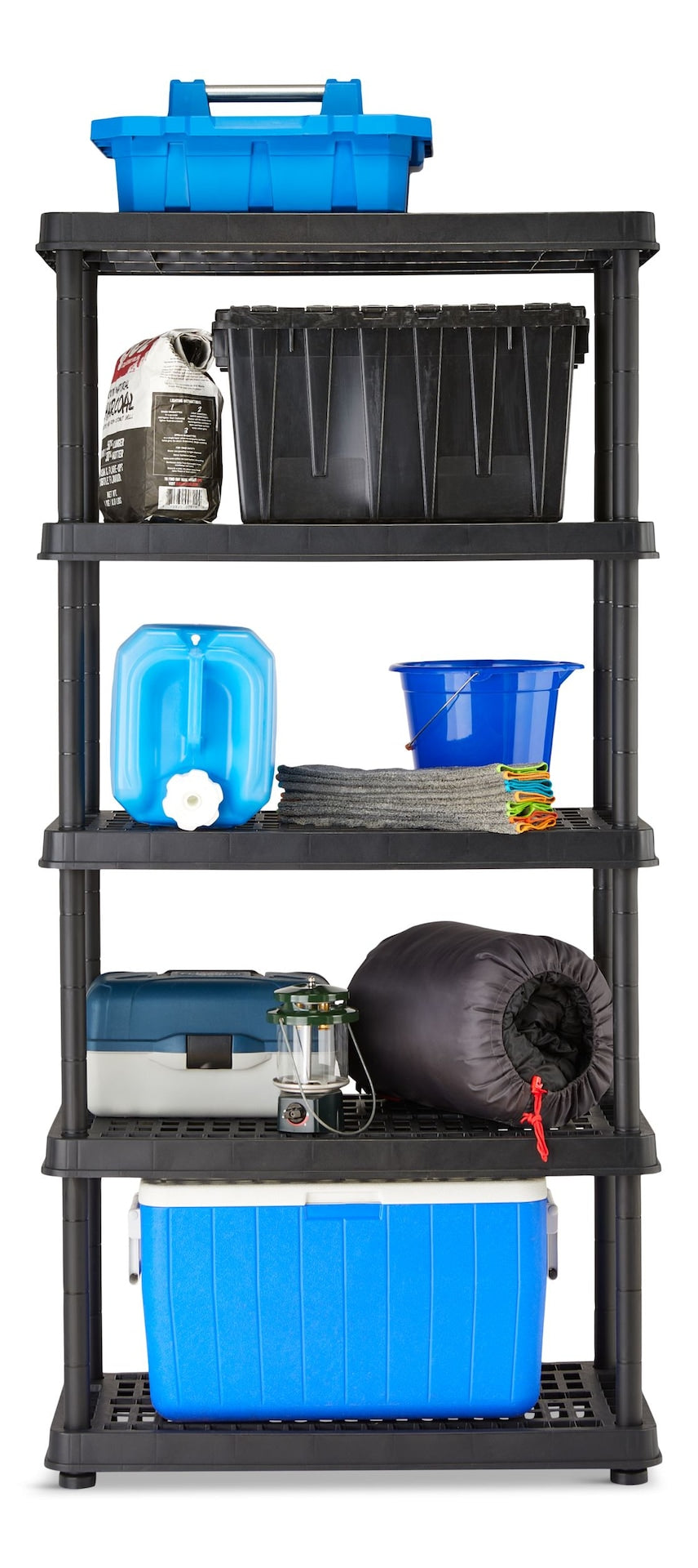 Shelving & Racks, 36 x 18 x 72, Adjustable, Plastic - Item 0009231 M4