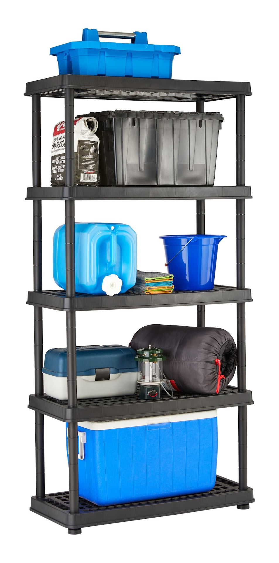 Shelving & Racks, 36 x 18 x 72, Adjustable, Plastic - Item 0009231 M4