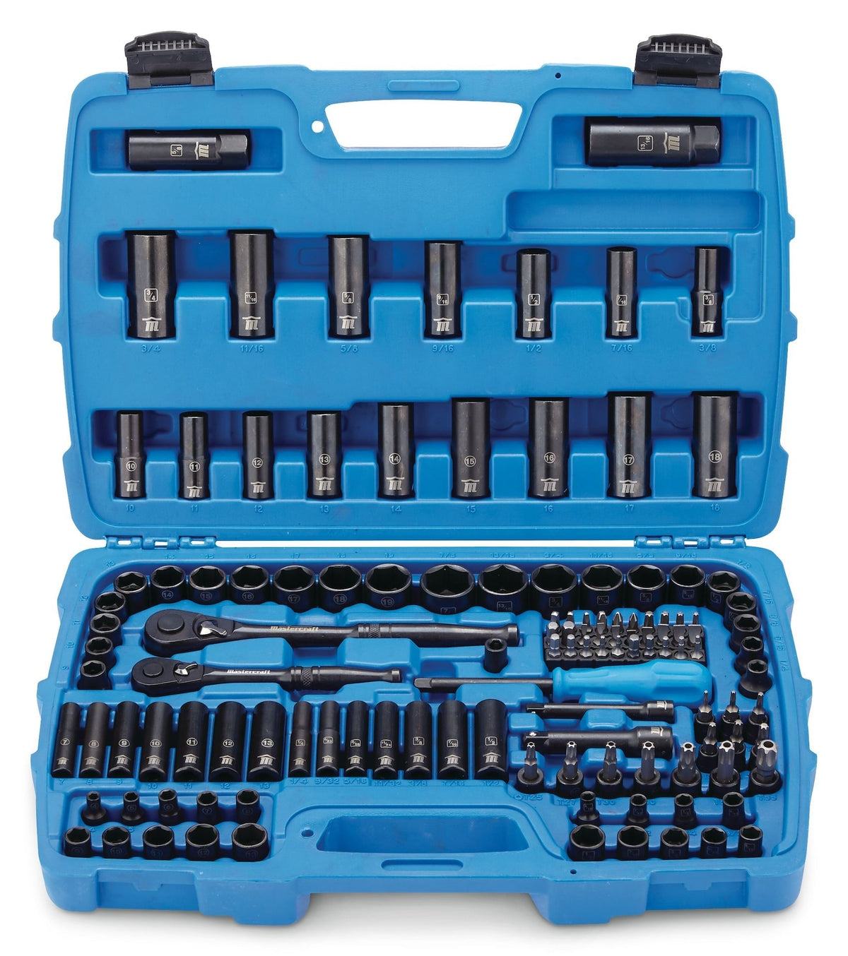 Socket Sets, 122-pc, Black - Item 0004325 K7
