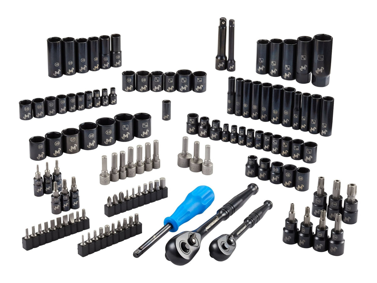 Socket Sets, 122-pc, Black - Item 0004325 K7